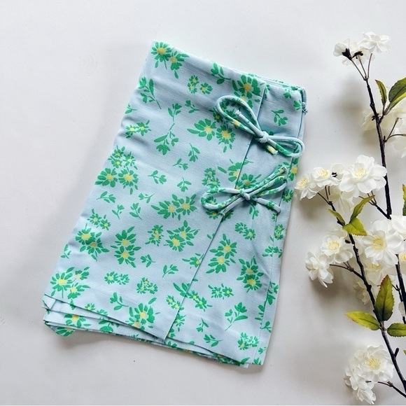 NEW Zara Women’s Floral Bow Skort Skirt Mini - Picture 2 of 10